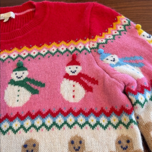 Boden Fair Isle Christmas sweater Sz S - Picture 5 of 8